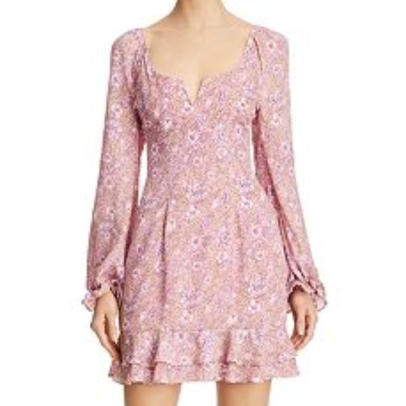 Likely Dresses & Skirts - NWT Likely Lyssa Floral Ruffle Sleeve Mini Dress 2
